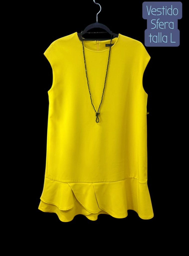 Vestido color actual,Sfera talla L, semi nuevo y perfecto estado