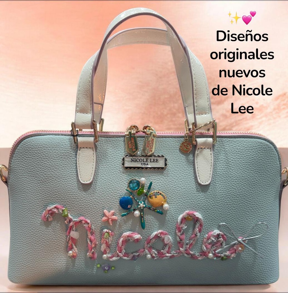 BOLSO NICOLE LEE USA,  🌟 TAMAÑO MEDIANO 
