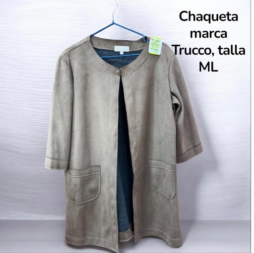 Chaqueta marca Trucco talla M🌟 semi nuevo en perfecto estado 