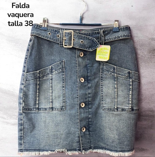 FALDA VAQUERA ( TALLA 38)